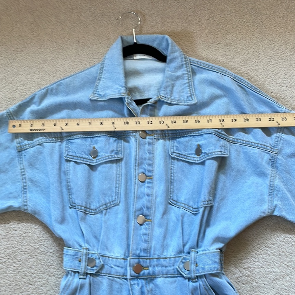 12th Tribe Denim Jumpsuit - Picture 9 of 12